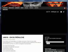 Tablet Screenshot of jan-records.com